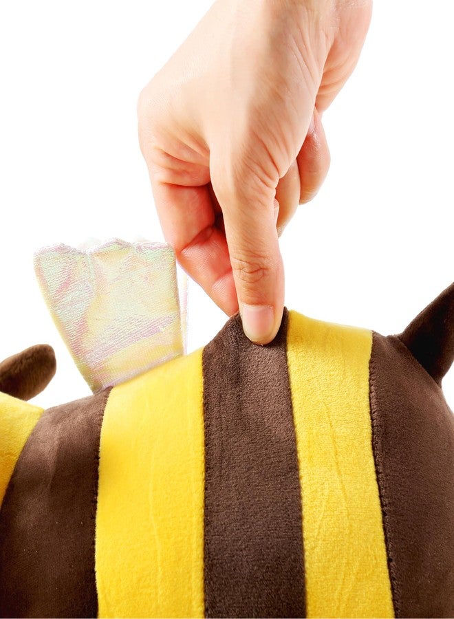 Onsoyours Original Cute Bee Plushies, Soft Stuffed Animal Honey Bee Plush Toy Pillow Small Gifts for Kids (Yellow, 9") - Image 5